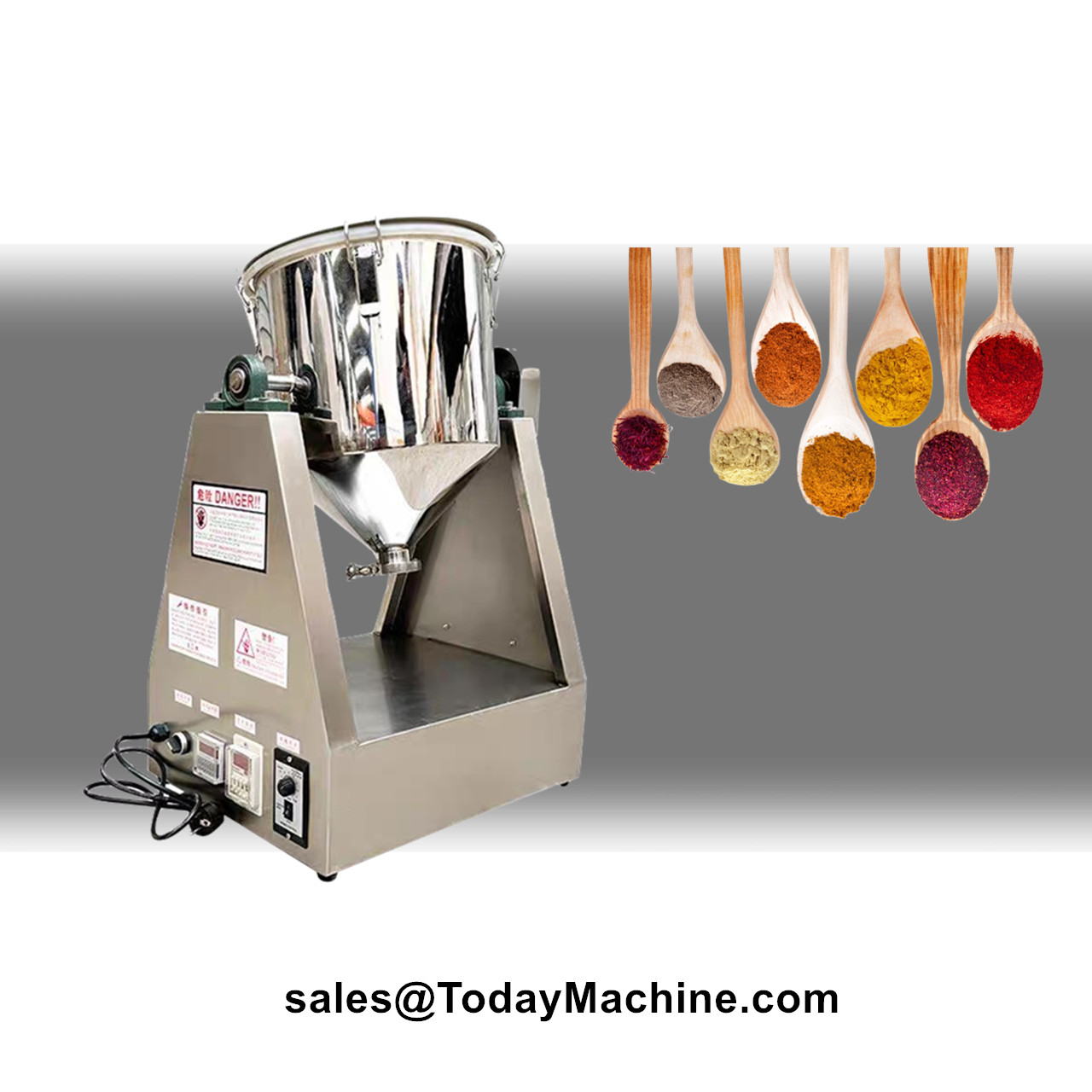 Nuts Mix - Food Grade Rotary Drum Mixer for