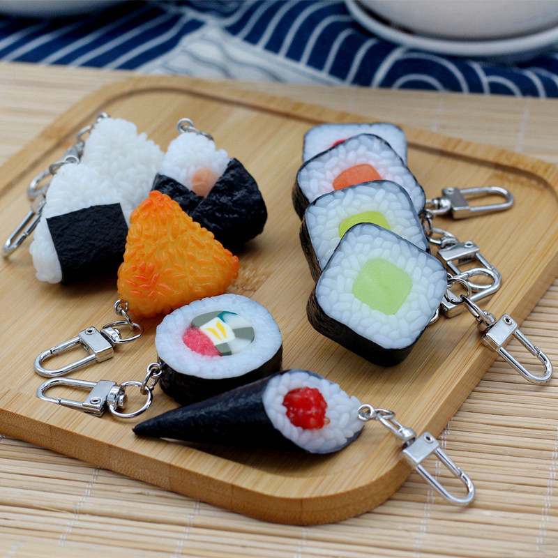 Seaweed Snack - Simulated Food Pendant PVC Seaweed Bun