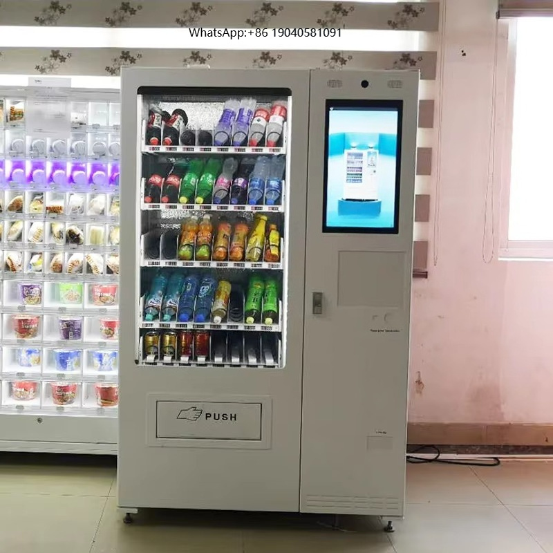Food Snacks Drinks - Refrigerated Food Drink Snack Vending Machine