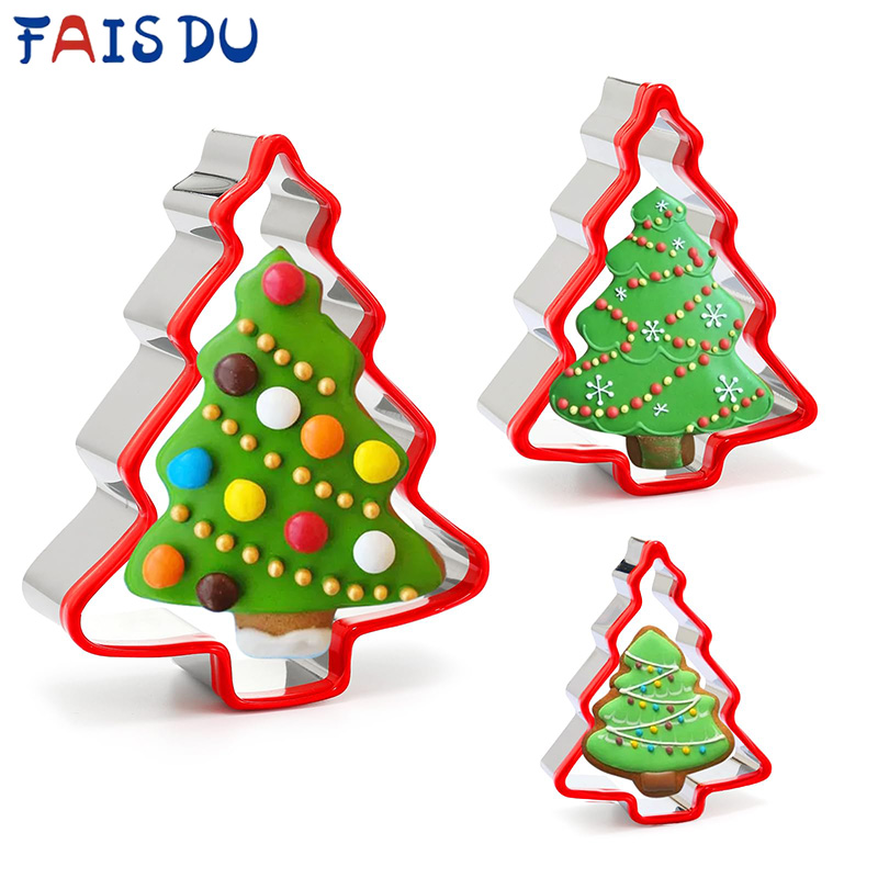 Cookies Pack - FAIS DU 3pcs Christmas Tree Cookie