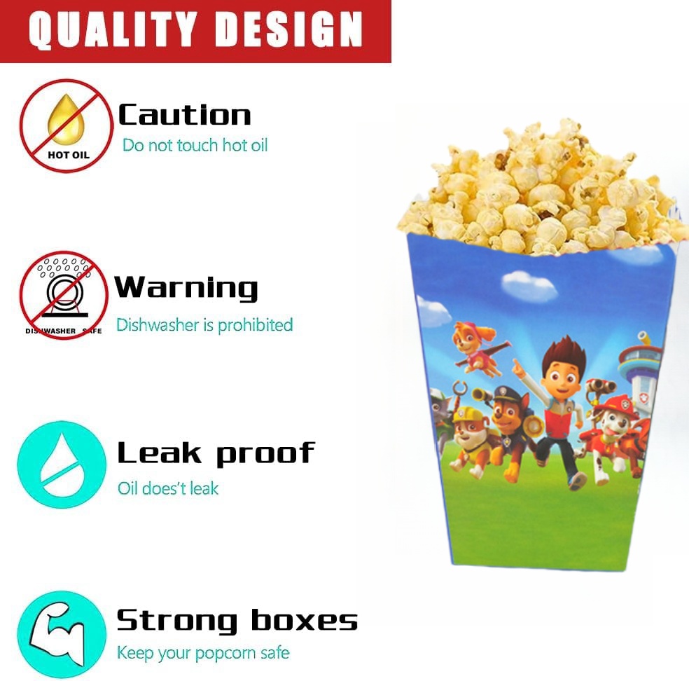 Skye Paw Patrol Popcorn Box Bi - Popcorn ulasan dan harga