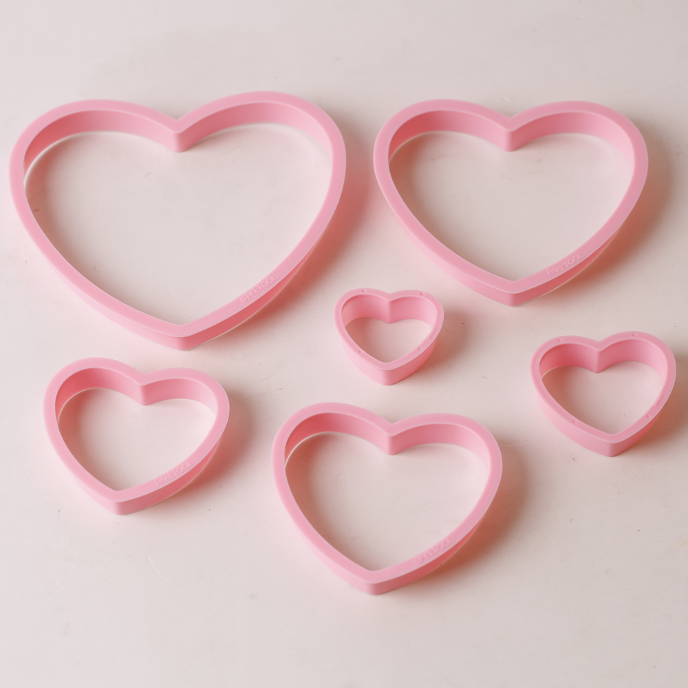 1set/3sets Pink Heart Star Flo - Cookies Pack ulasan dan harga