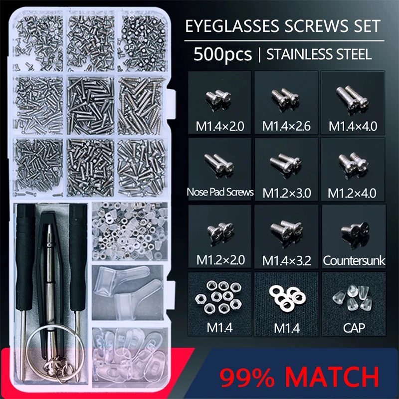 500pc Eyeglasses Sunglasses Re - Nuts Mix ulasan dan harga