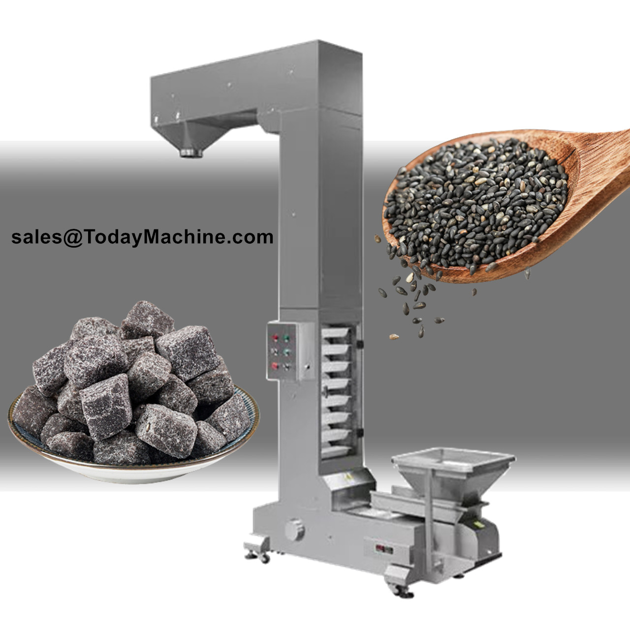 Stainless Steel Z Type Bucket  - Gummy Candy ulasan dan harga