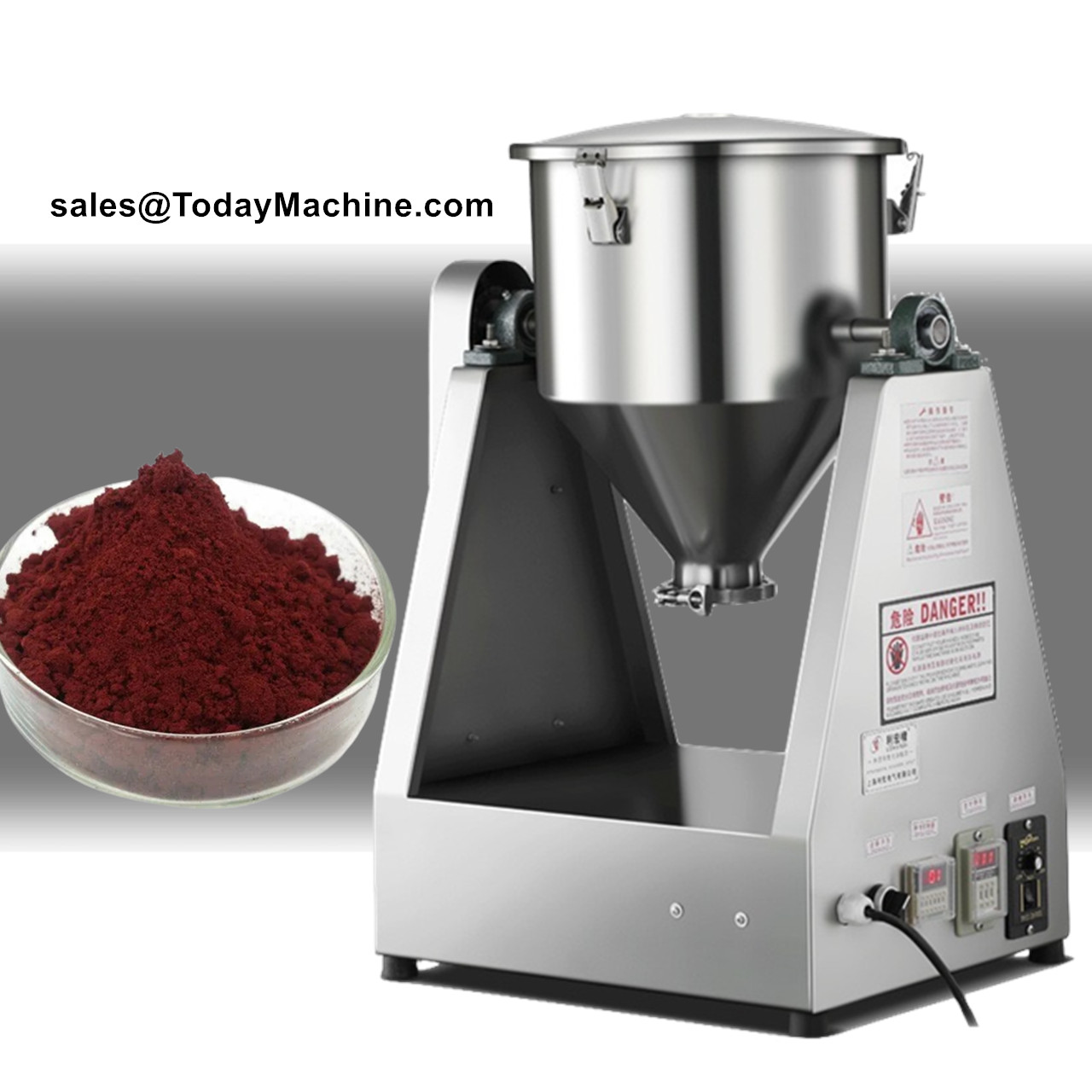 Food Grade Rotary Drum Mixer f - Nuts Mix ulasan dan harga