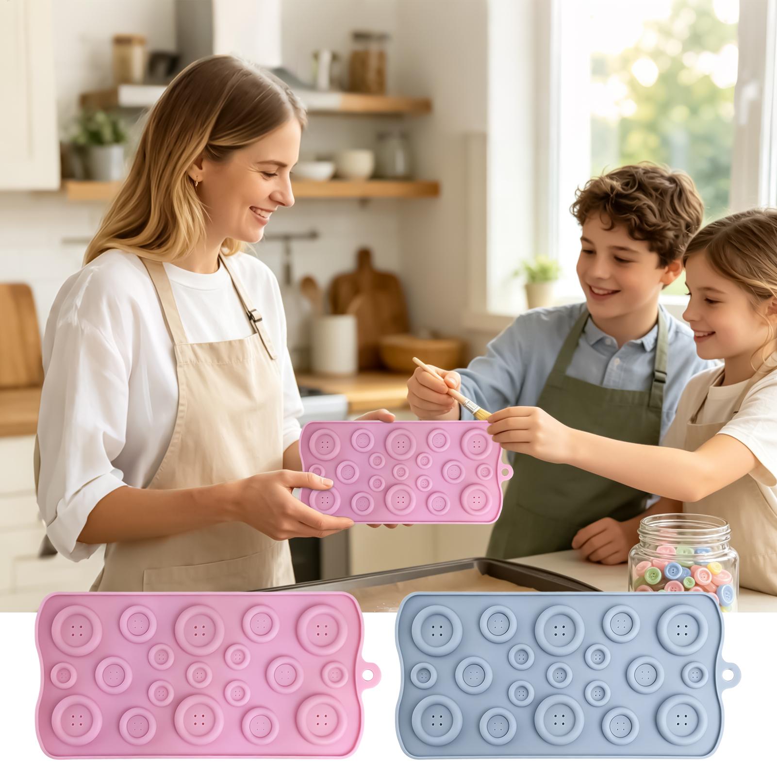 19 Cavity Button Chocolate Mol - Gummy Candy ulasan dan harga
