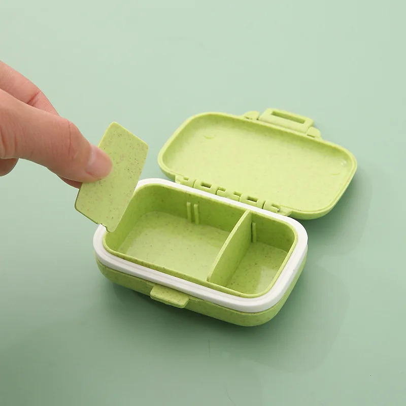 1-6Pcs Mini Portable Pills Org - Seaweed Snack ulasan dan harga