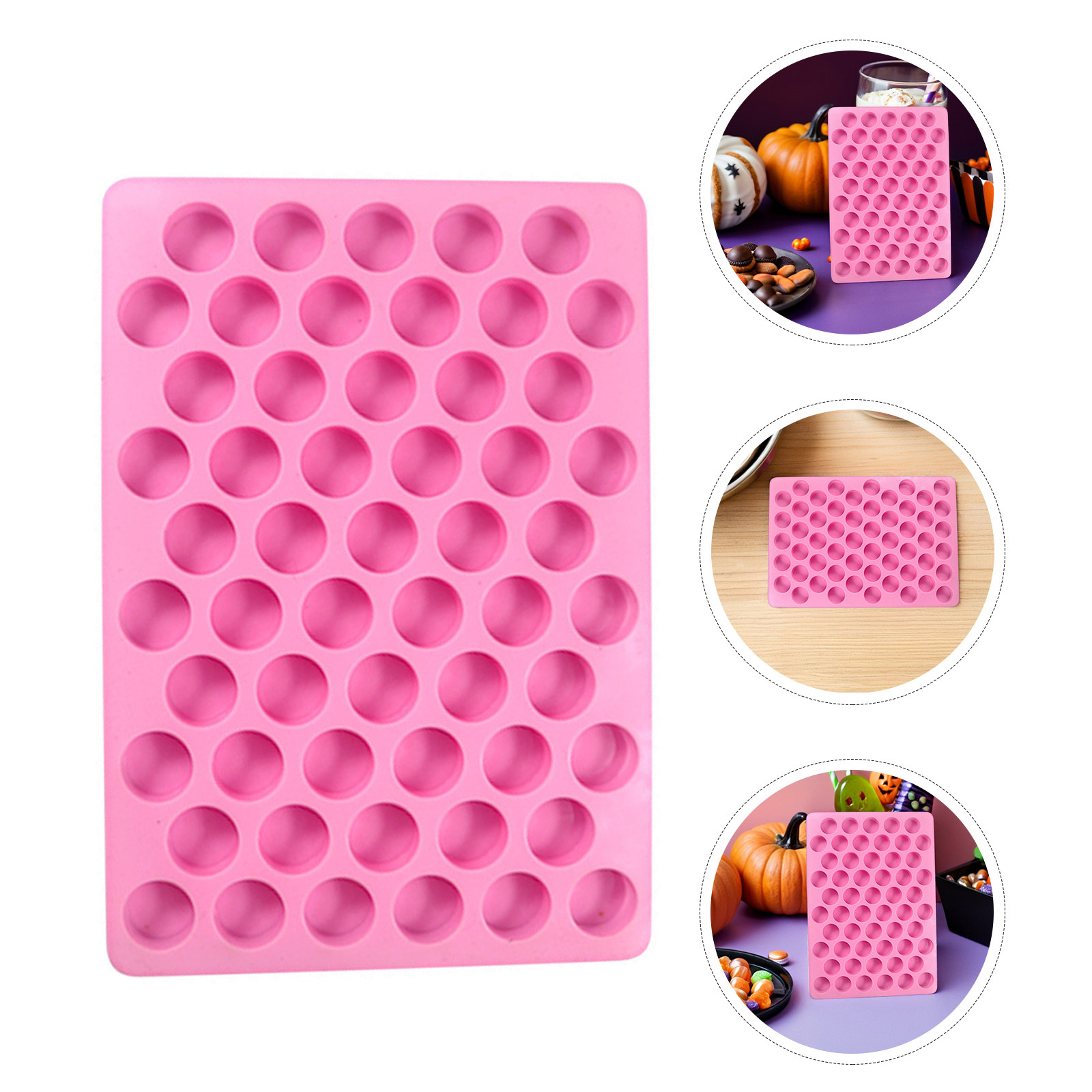 2Pcs Silicone Circle Molds Dia - Gummy Candy ulasan dan harga