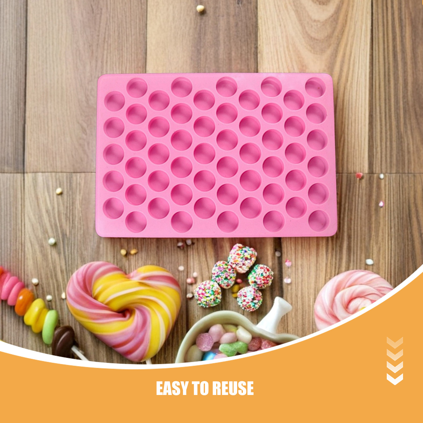 2Pcs Silicone Circle Molds Dia - Gummy Candy ulasan dan harga