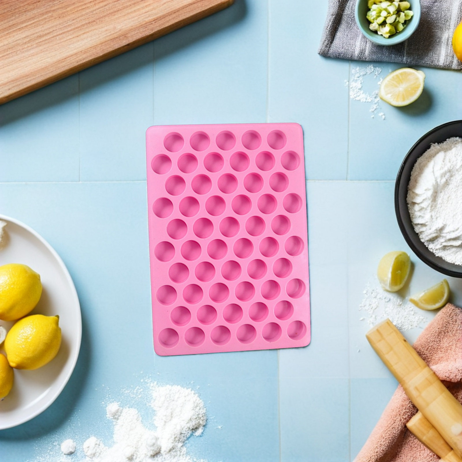 2Pcs Silicone Circle Molds Dia - Gummy Candy ulasan dan harga