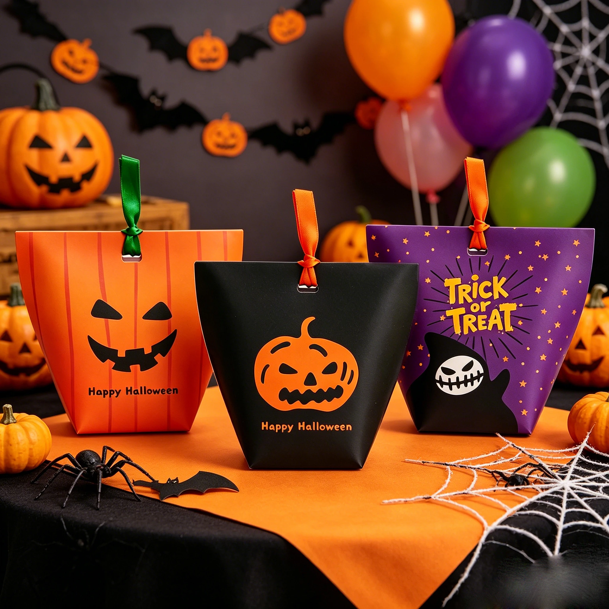 50Pcs Portable Halloween Weird - Chocolate Snack ulasan dan harga