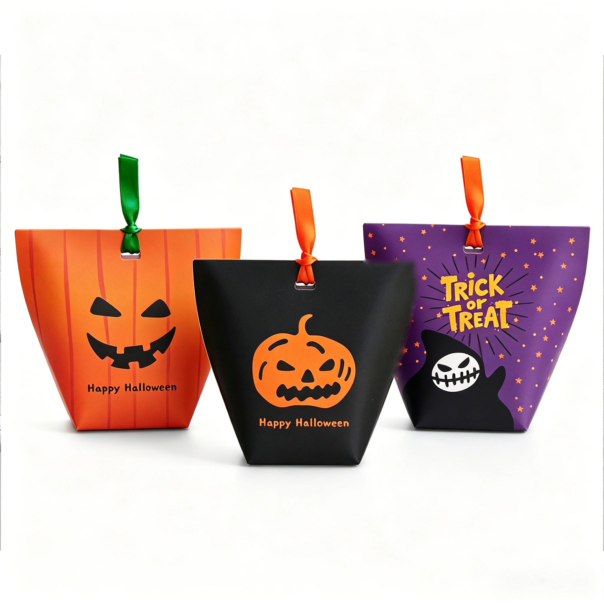 50Pcs Portable Halloween Weird - Chocolate Snack ulasan dan harga