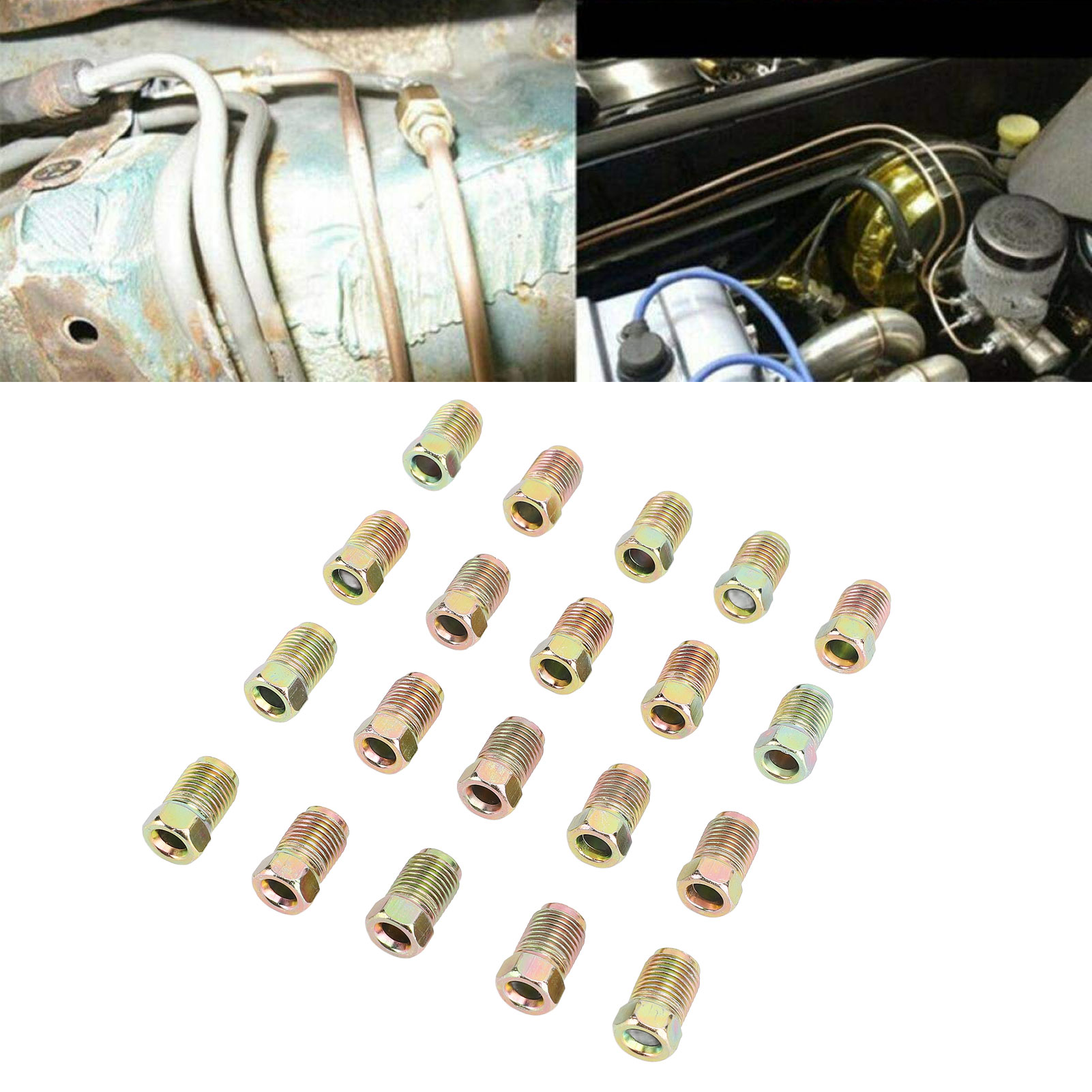 Brake Line Fittings Assortment - Nuts Mix ulasan dan harga