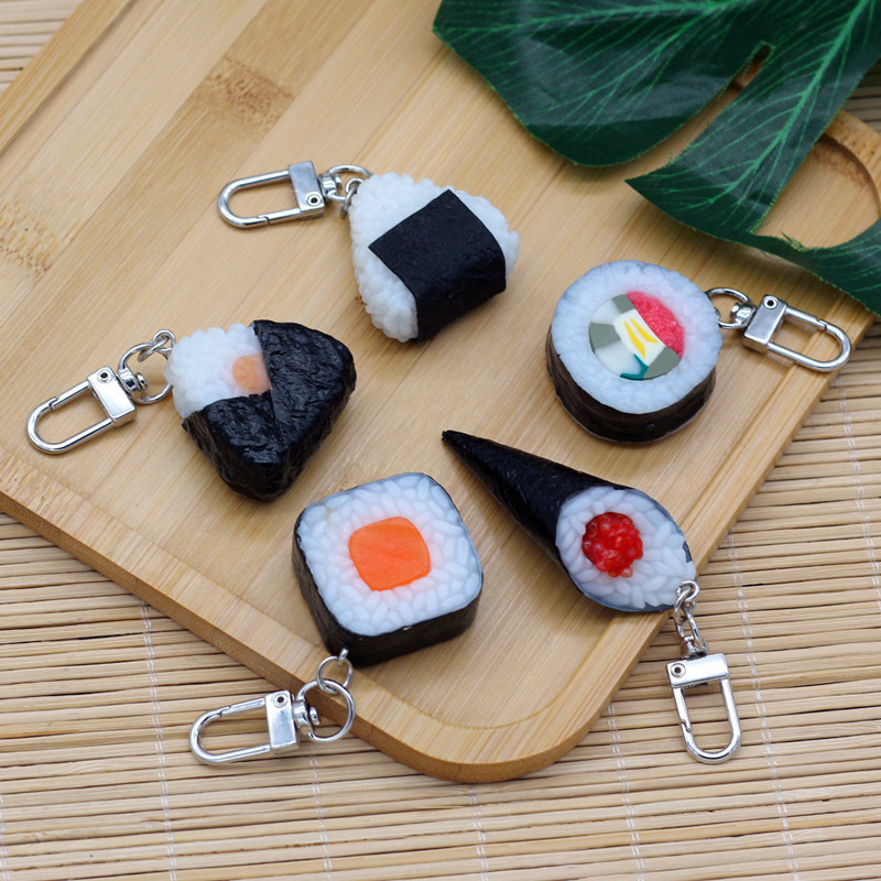 Simulated Food Pendant PVC Sea - Seaweed Snack ulasan dan harga