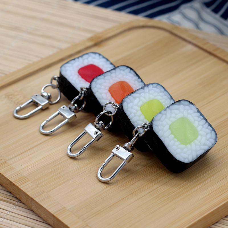 Simulated Food Pendant PVC Sea - Seaweed Snack ulasan dan harga