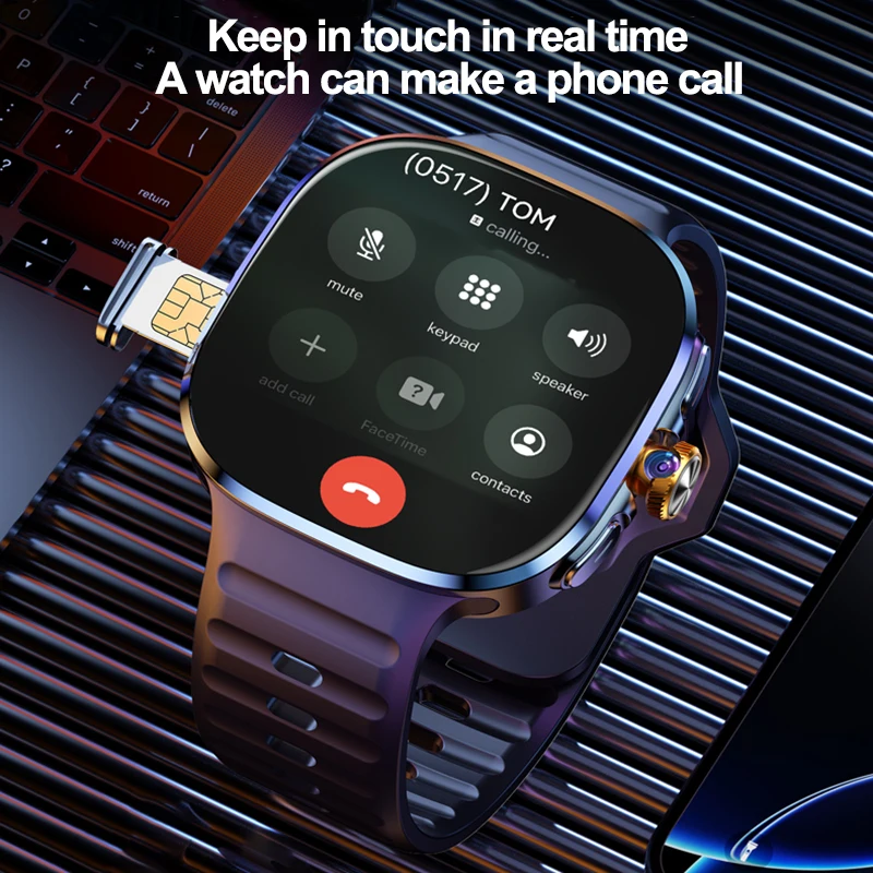 New Large Screen Smartwatch 4G - Seaweed Snack ulasan dan harga