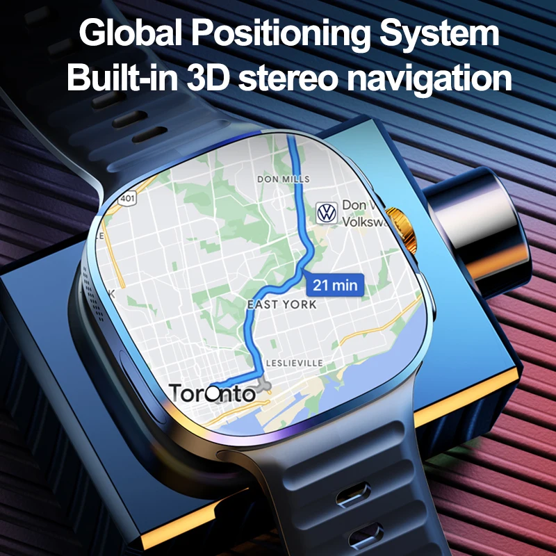 New Large Screen Smartwatch 4G - Seaweed Snack ulasan dan harga