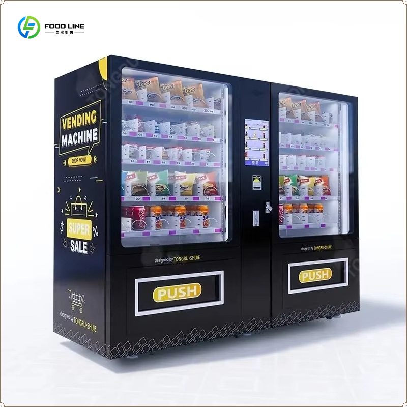 Automatic Smart Vending Machin - Food Snacks Drinks ulasan dan harga