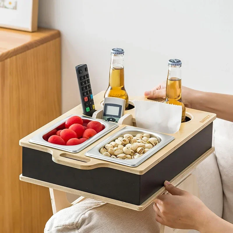 Rectangle Bamboo Tray Desktop  - Food Snacks Drinks ulasan dan harga
