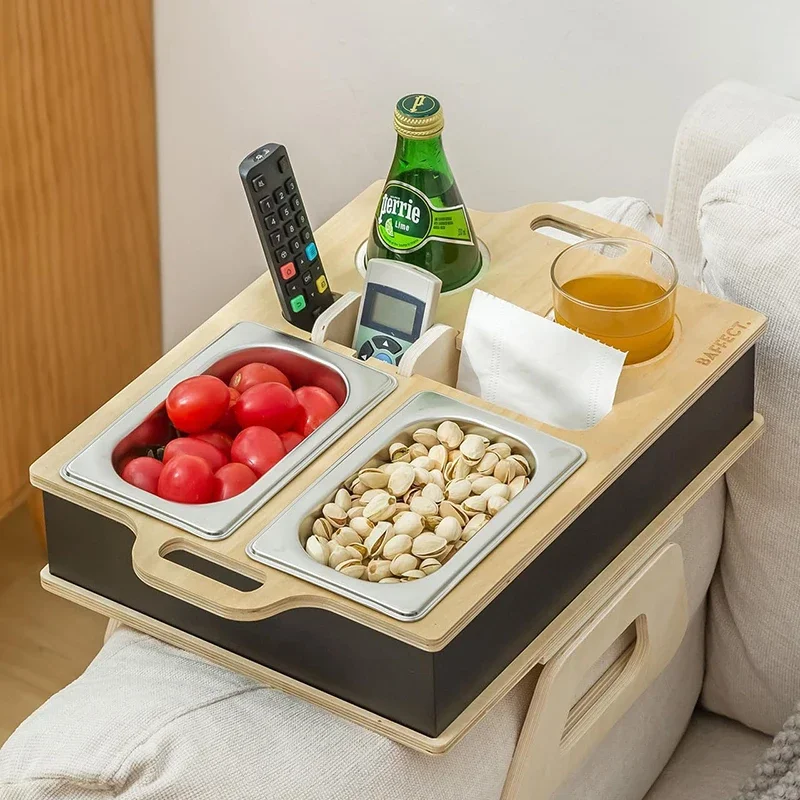 Rectangle Bamboo Tray Desktop  - Food Snacks Drinks ulasan dan harga