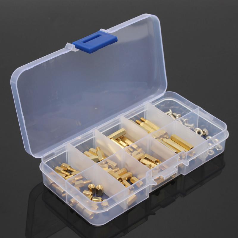 120pcs M3 Male Female Brass He - Nuts Mix ulasan dan harga