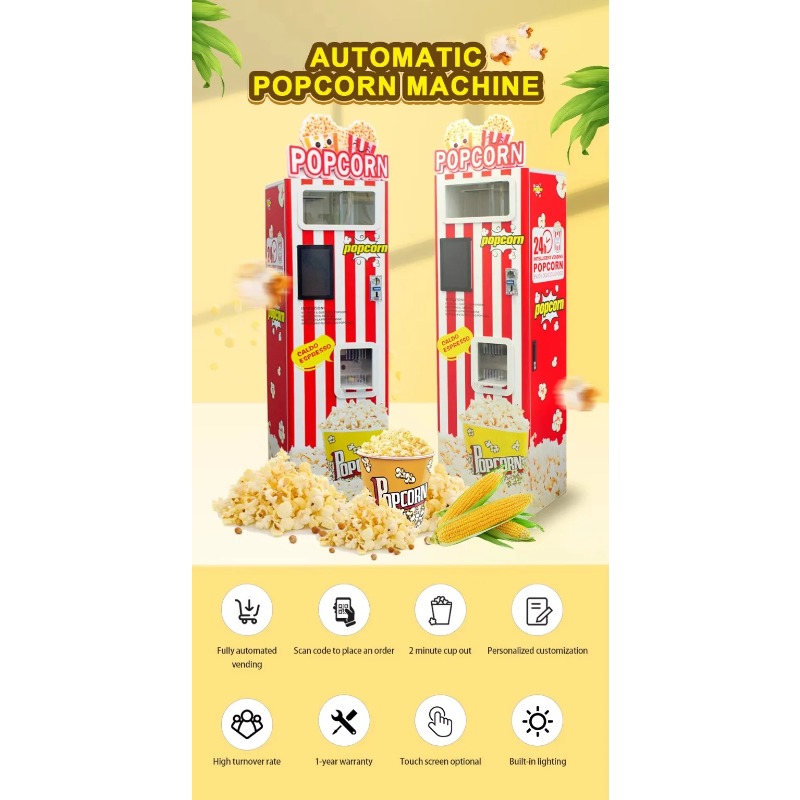 Customized New Automatic Popco - Popcorn ulasan dan harga