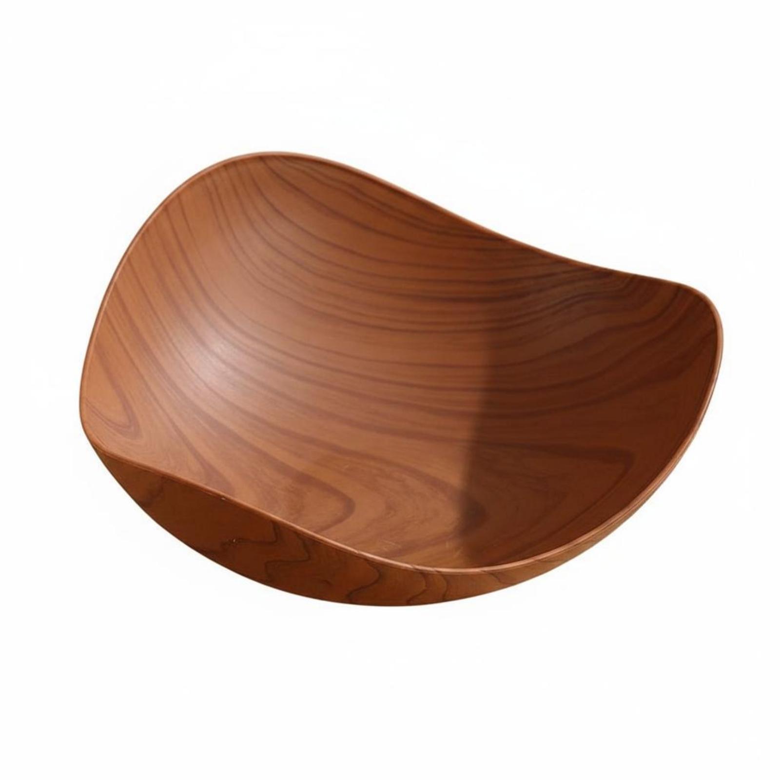 Wood Grain Plastic Fruit Platt - Dried Fruit ulasan dan harga