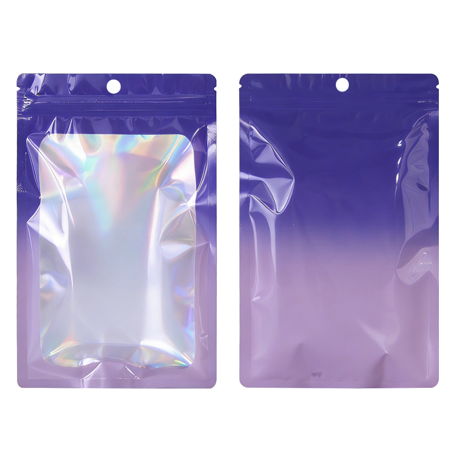 Holographic Color Square Zippe - Dried Fruit ulasan dan harga