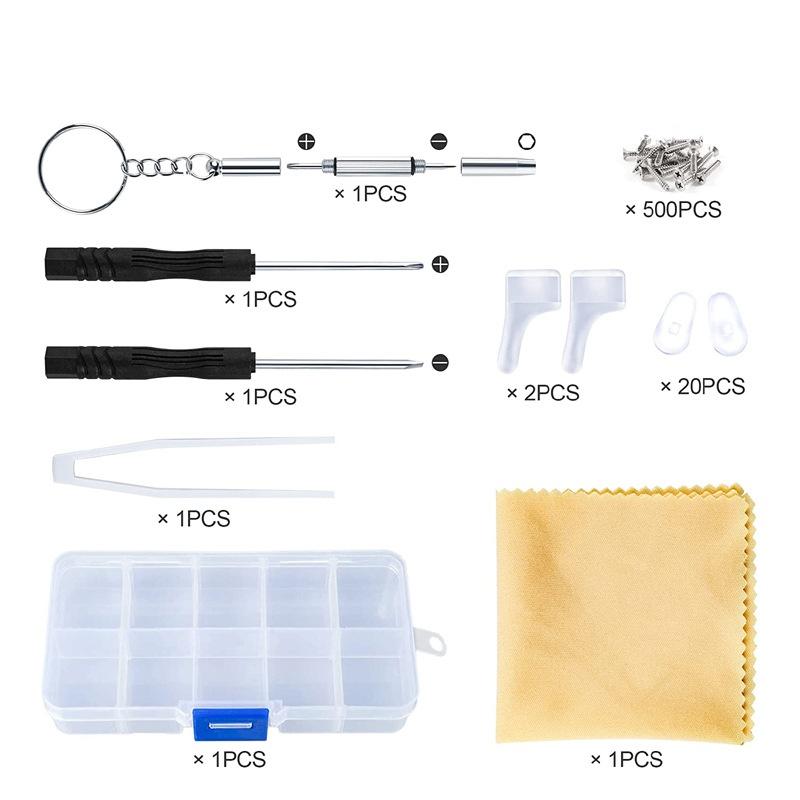 New·500Pcs/set Eyeglasses Sung - Nuts Mix ulasan dan harga