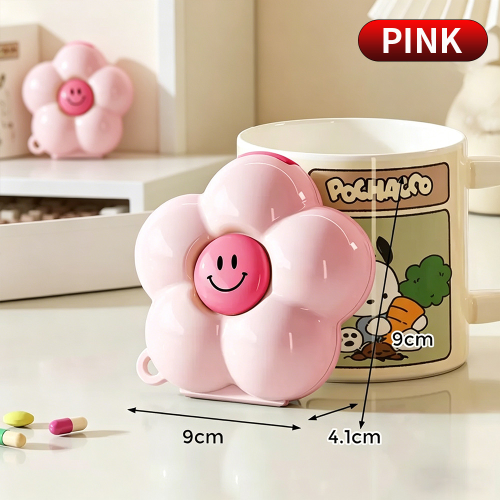 Dopamine Floral Mini Pill Box  - Seaweed Snack ulasan dan harga