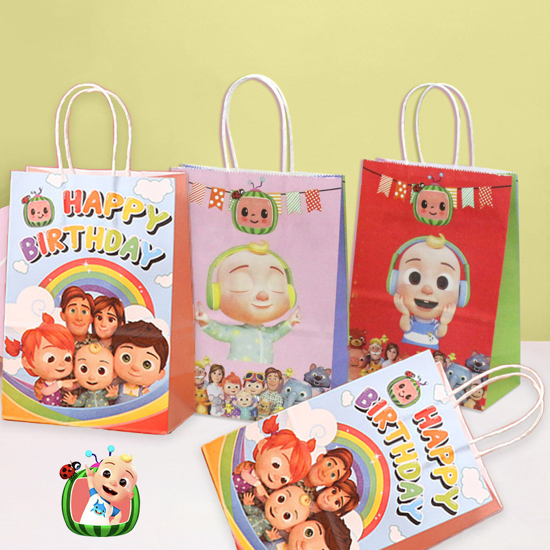 Cocomelons Party Gift Bag Set  - Cookies Pack ulasan dan harga