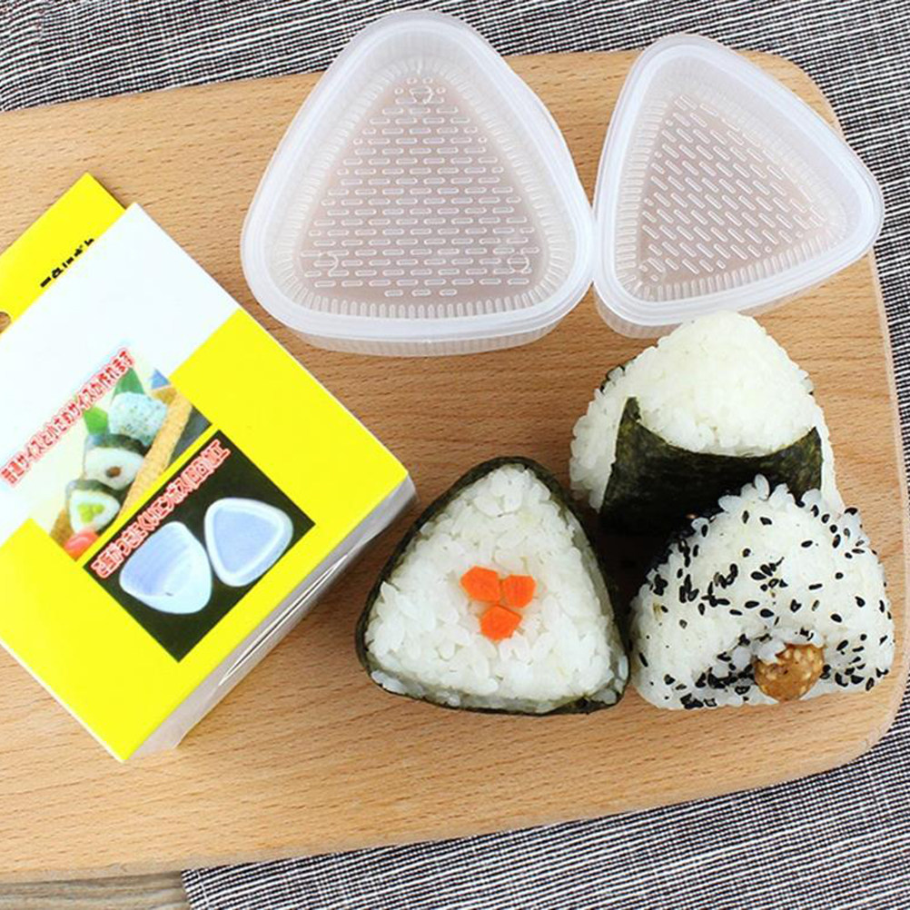 2Pcs Triangle Rice Ball Mold S - Seaweed Snack ulasan dan harga