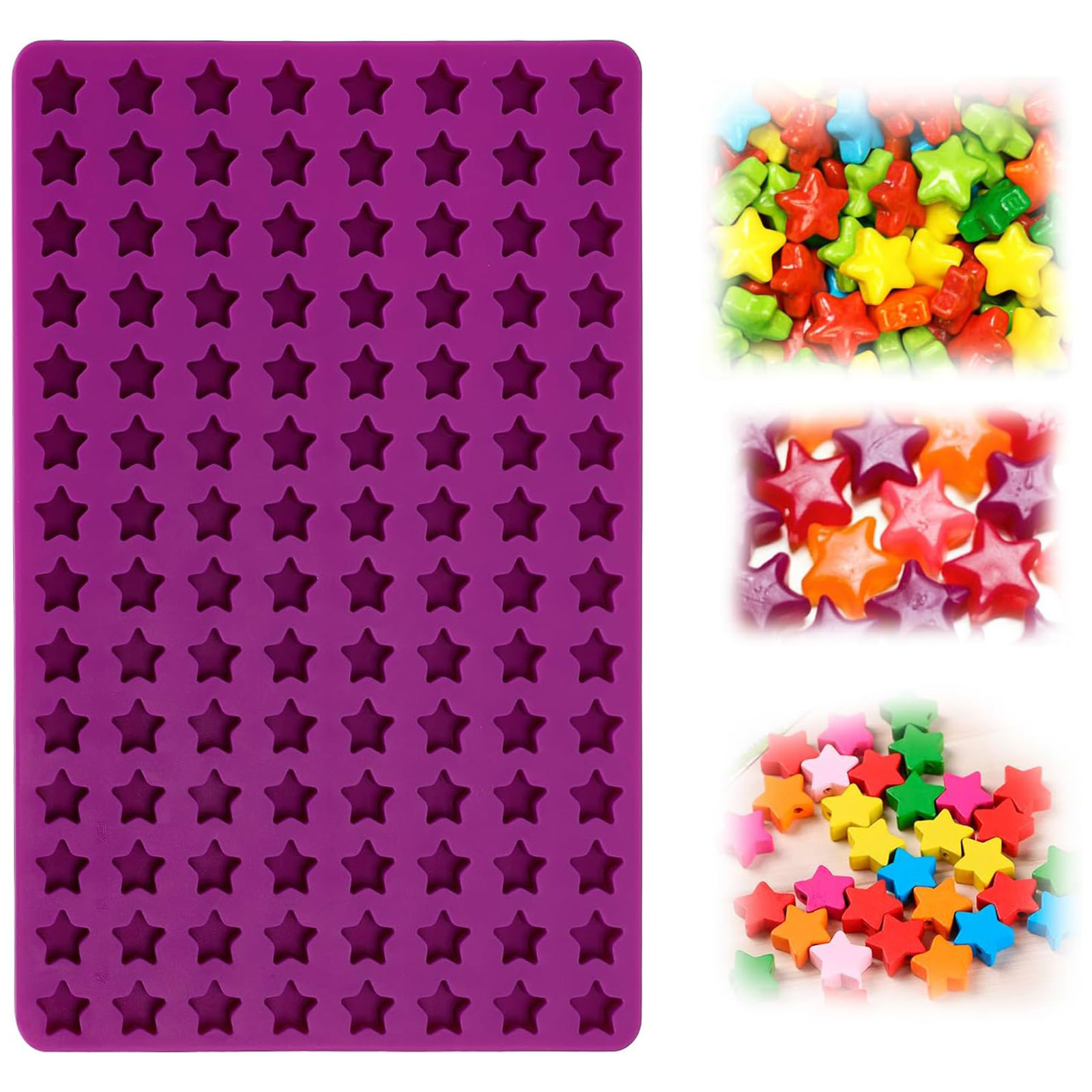 112 Cavity Mini Star Silicone  - Gummy Candy ulasan dan harga