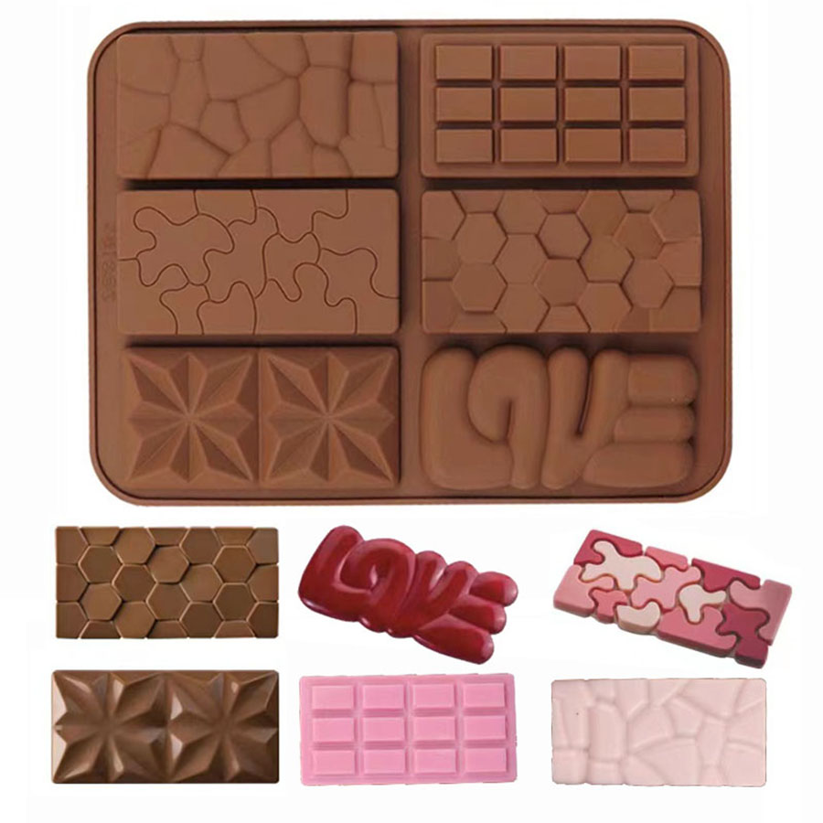 1pc Chocolate Mold 3D Silicone - Chocolate Snack ulasan dan harga