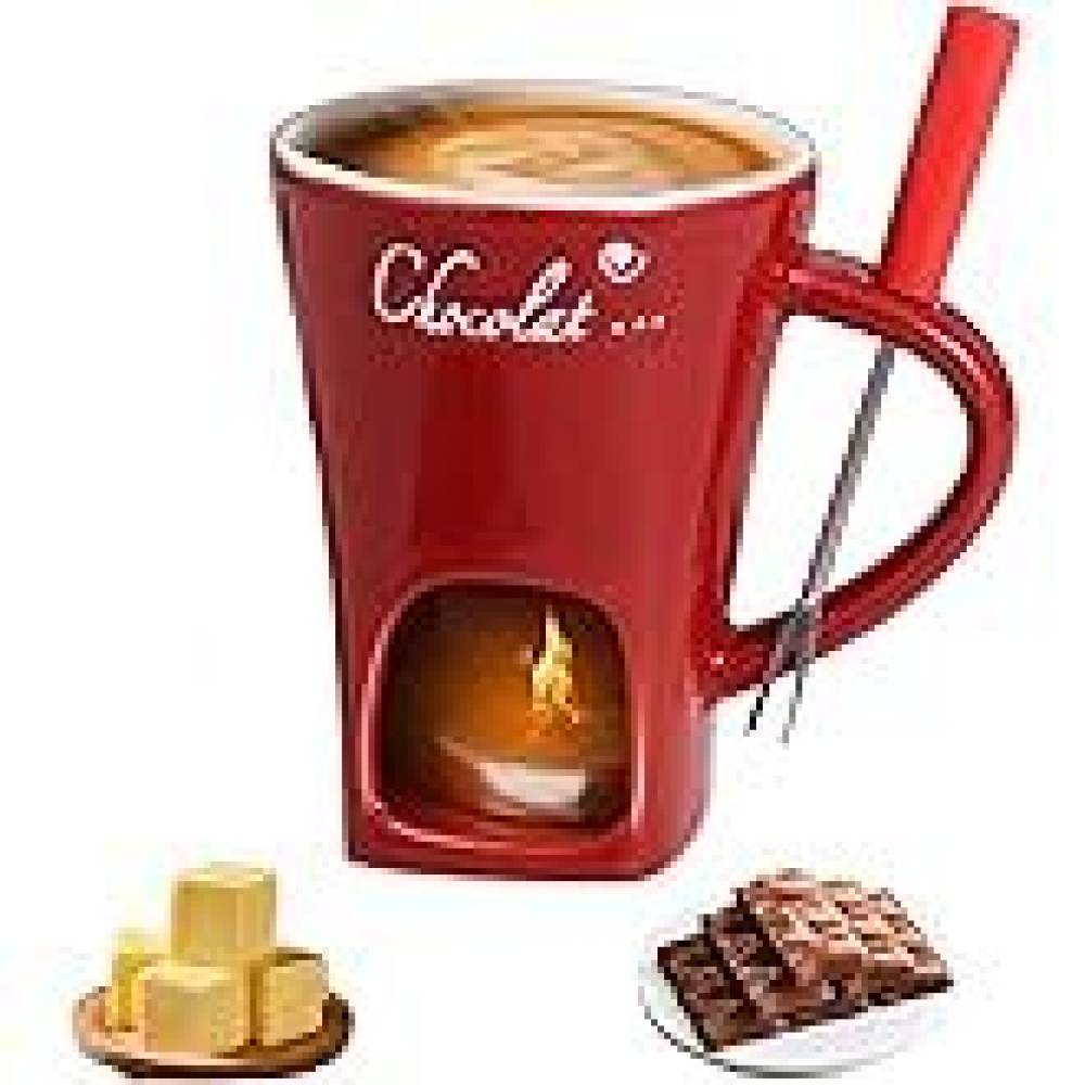 Ceramic Chocolate Fondue Mug C - Chocolate Snack ulasan dan harga
