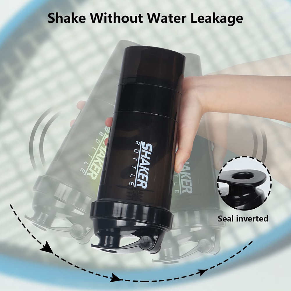 3 Layers Shaker Protein Bottle - Protein Bar ulasan dan harga