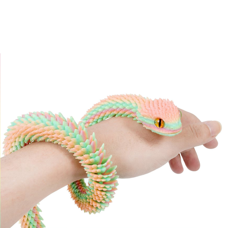 3D Printed Snake Movable Joint - Gummy Candy ulasan dan harga