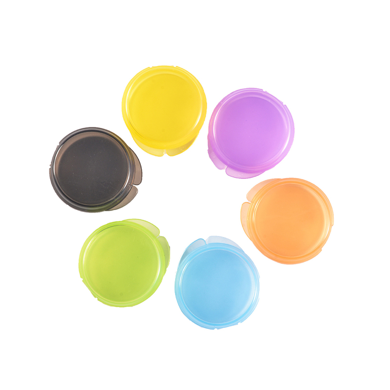 1pcs Mini Round Plastic Small  - Seaweed Snack ulasan dan harga