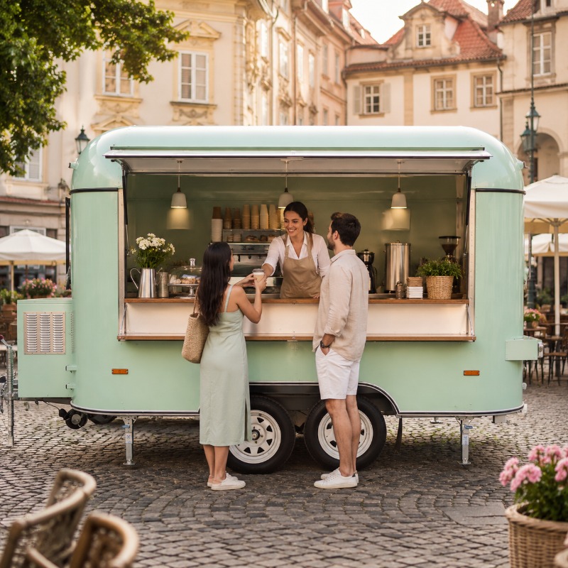 Food Truck Trailer Street Cate - Food Snacks Catering ulasan dan harga