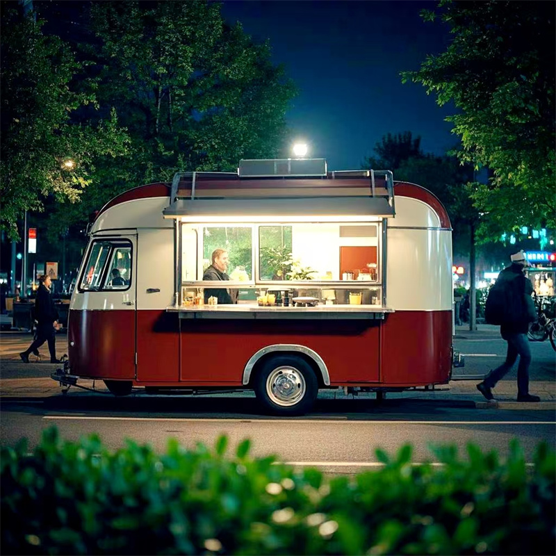Portable Mobile Food Cart Trai - Food Snacks Catering ulasan dan harga