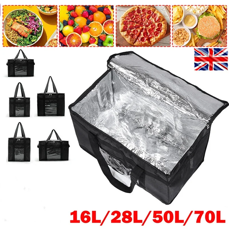 16L-70L Insulated Thermal Tote - Food Snacks Delivery ulasan dan harga