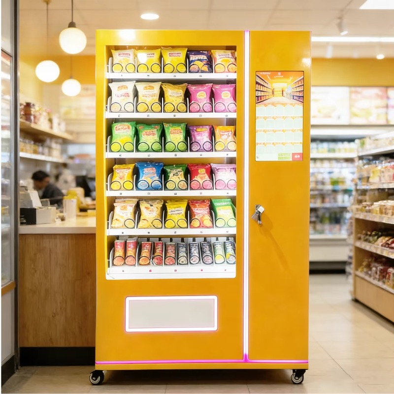 Automatic Snack Vending Machin - Food Snacks Drinks ulasan dan harga