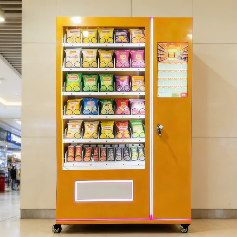 Automatic Snack Vending Machin - Food Snacks Drinks ulasan dan harga