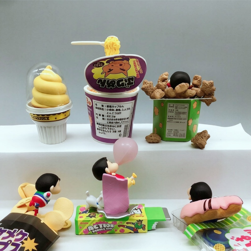 In Stock Re-ment Crayon Shin c - Chocolate Snack ulasan dan harga
