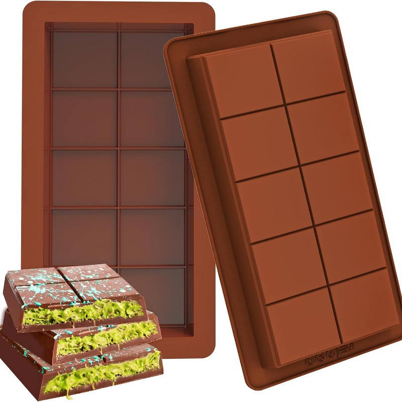 Chocolate Bar Molds Silicone B - Chocolate Snack ulasan dan harga