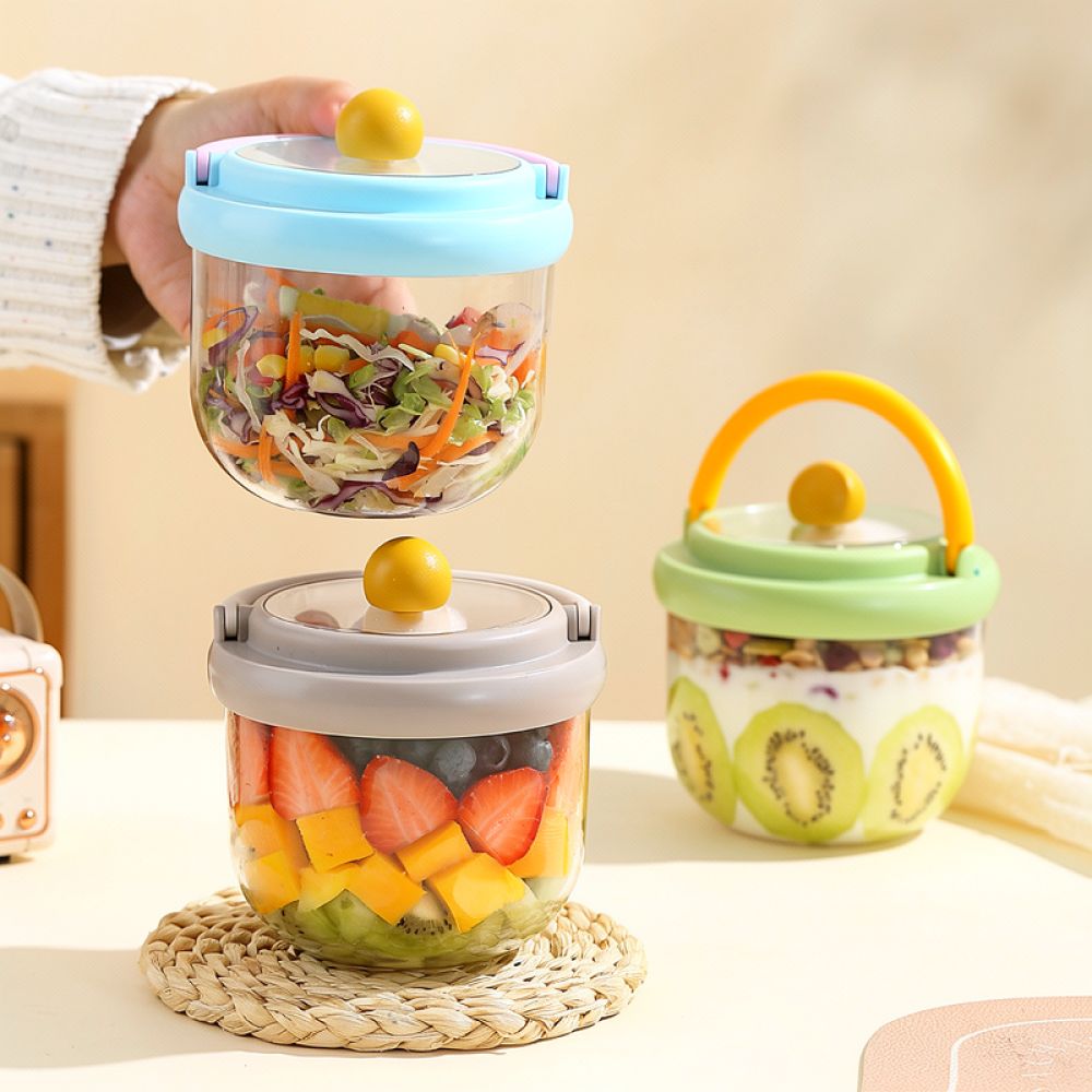Ins Style Portable Salad Conta - Healthy Snacks Food ulasan dan harga