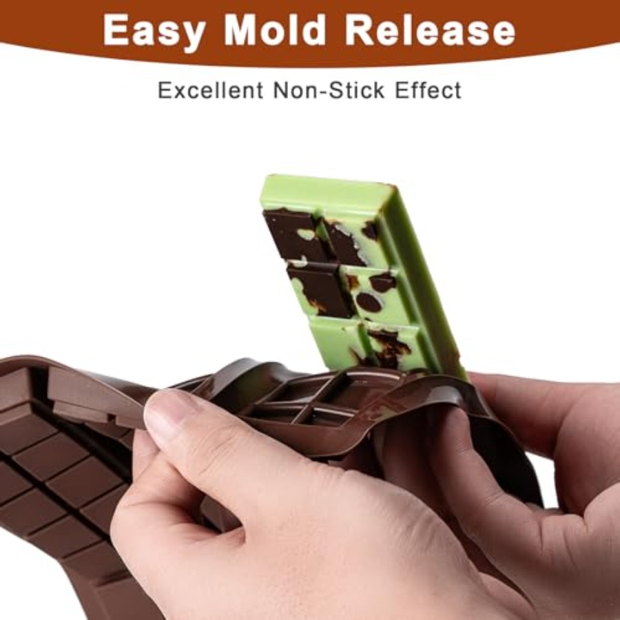 Chocolate Bar Mold Non-Stick C - Chocolate Snack ulasan dan harga