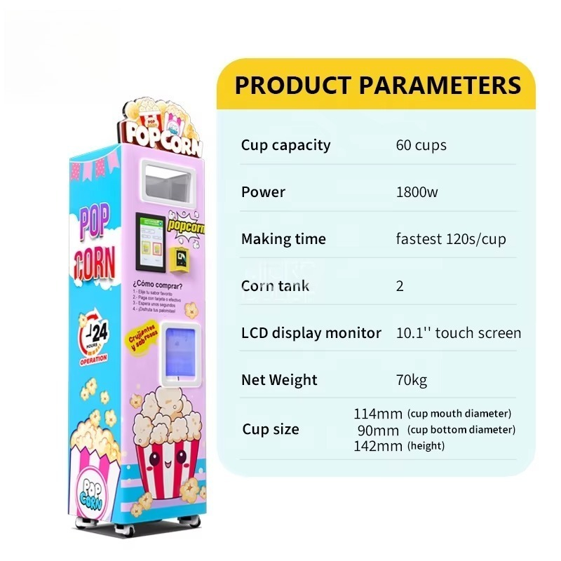 Customized Factory Intelligent - Popcorn ulasan dan harga