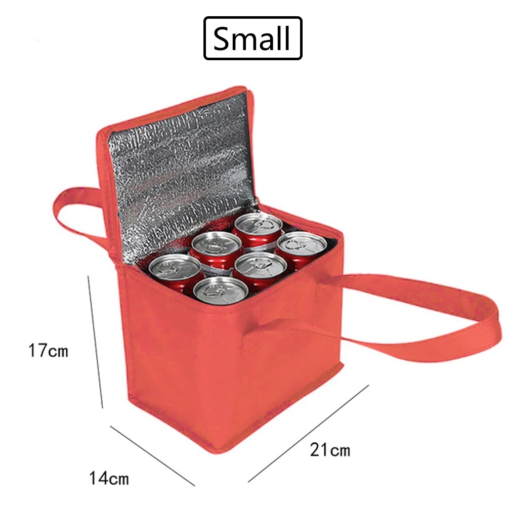 Portable Lunch Cooler Bag Insu - Food Snacks Delivery ulasan dan harga