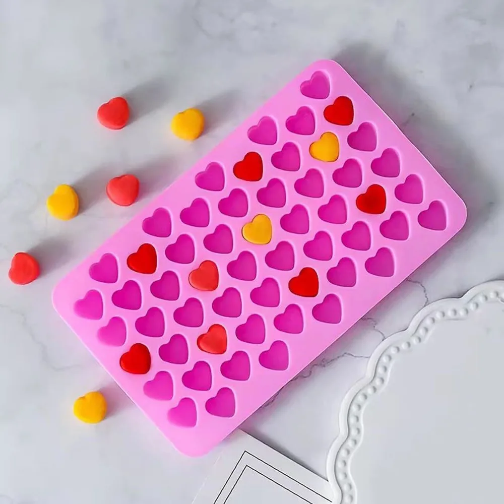 5Pcs Candy Silicone Moulds wit - Gummy Candy ulasan dan harga